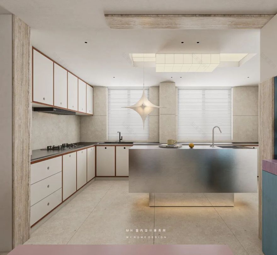 【首发】MH设计新作:色彩·情绪▏彰显个性跃层空间的趣活之境-20