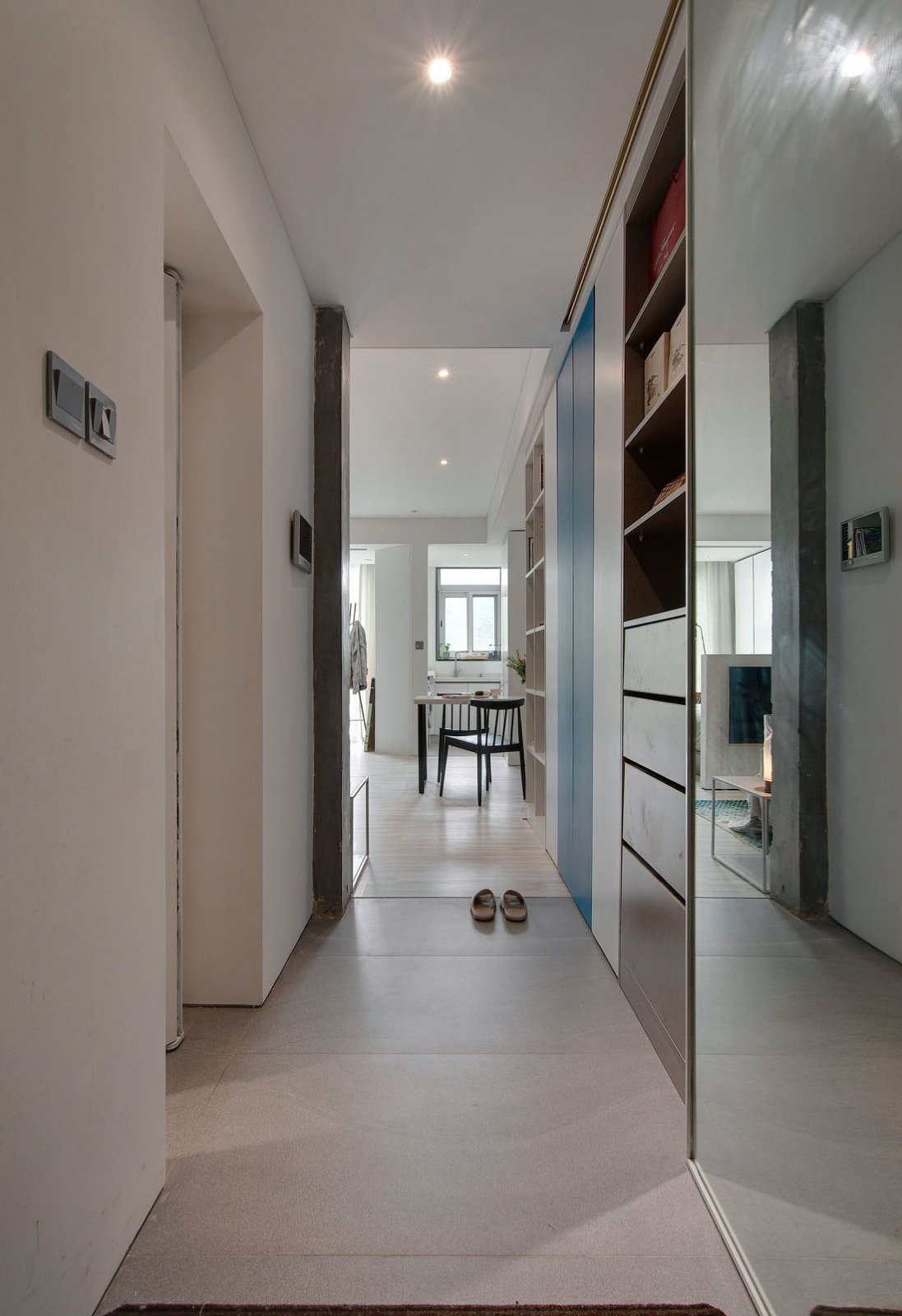 山东40㎡工业风袖珍住宅  隐巷设计-10