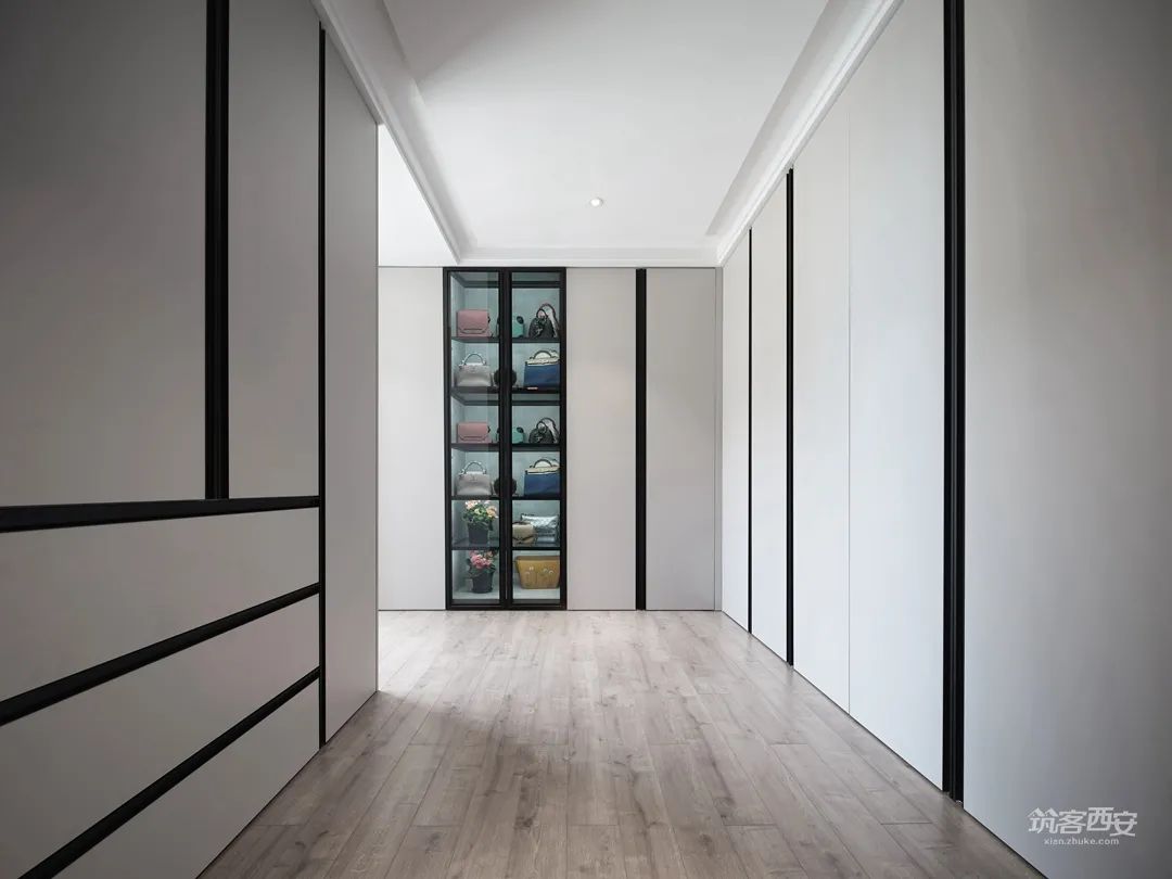 “哑”致拾光 · 现代简约大平层私宅设计丨中国西安丨陈辉设计-52