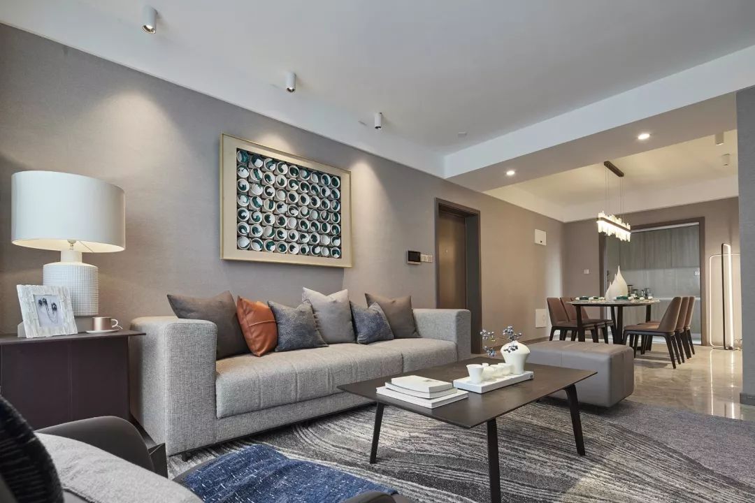 西安合能 114㎡精装房样板间 | 现代简约，文化底蕴-8