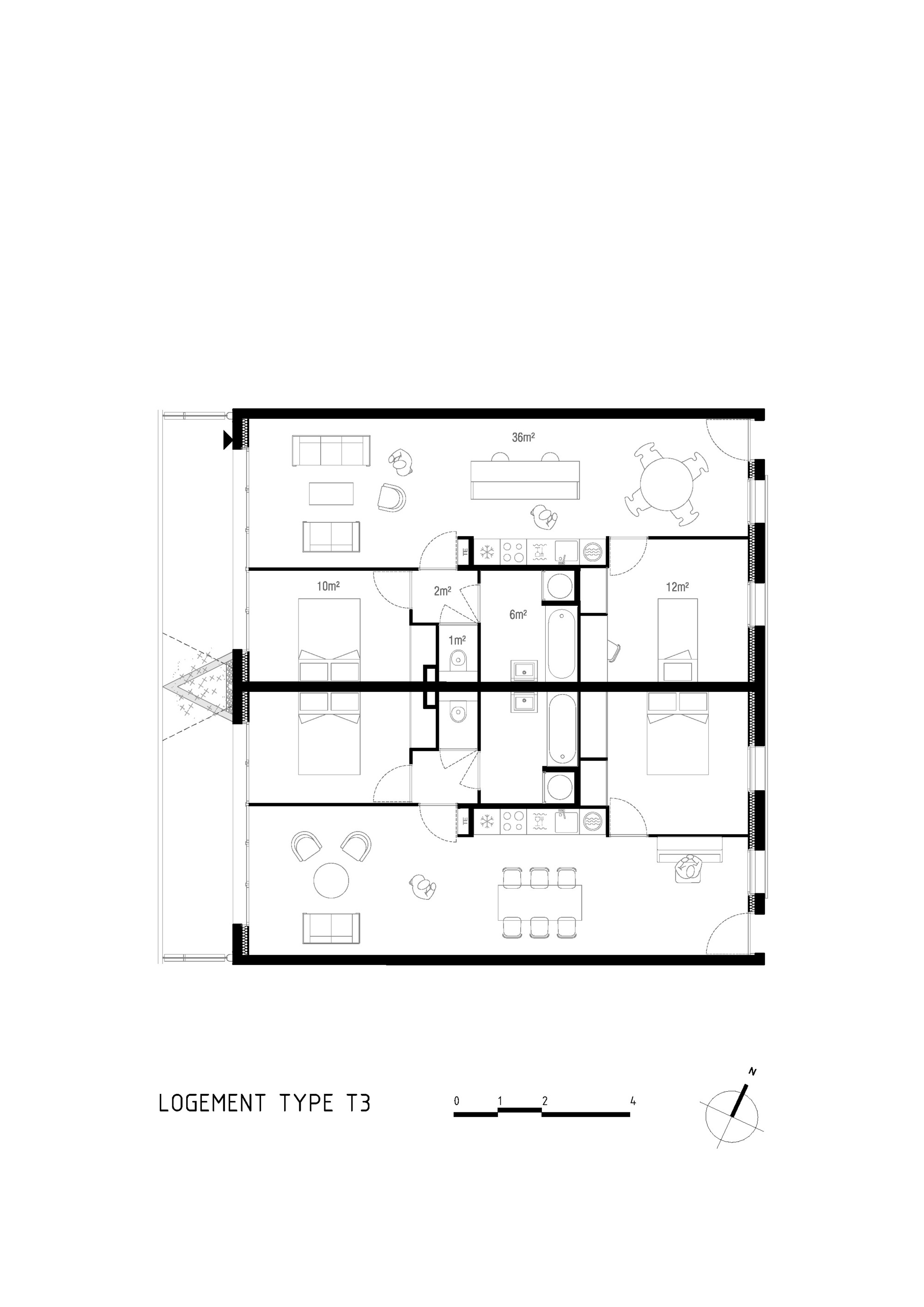 布鲁斯乌托邦住房丨法国丨Champenois Architectes-45