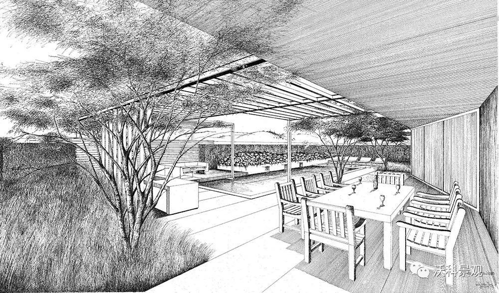 融入自然的别墅庭院设计-110