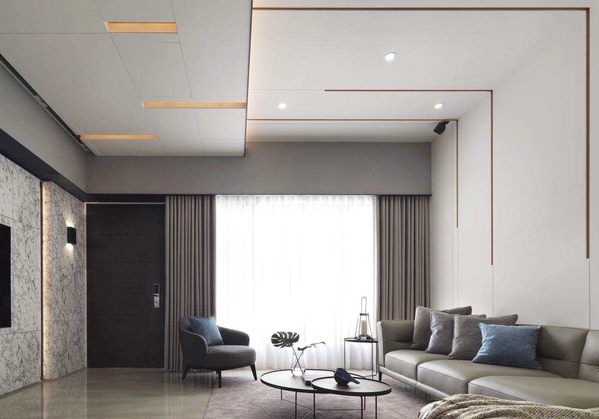 155㎡现代风格住宅  欣磐石建筑空间规划事务所-5