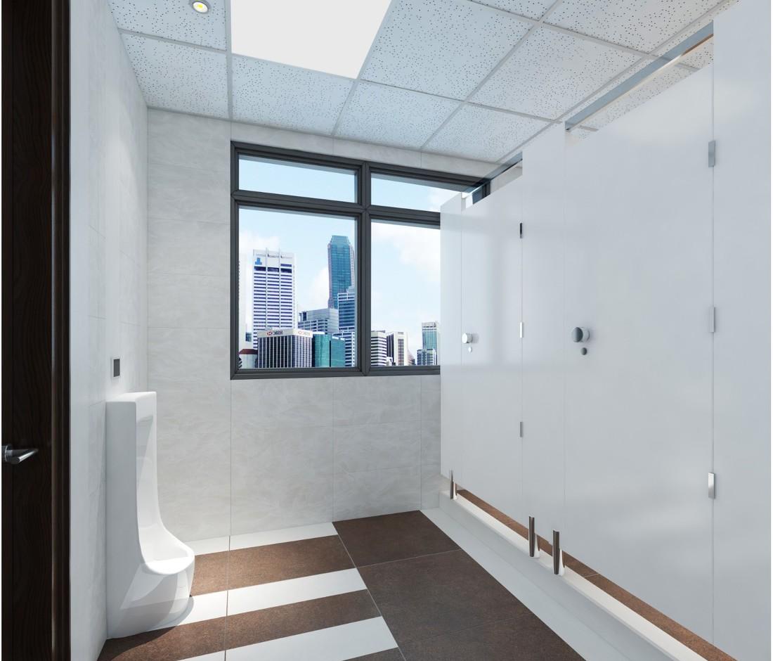 
现代中式结合装修案例之大邦公司设计案例 -0