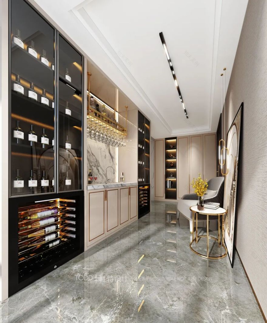 广州番禺星尚花园顶层复式独栋别墅空间设计丨中国广州丨TODD 杜特设计-10