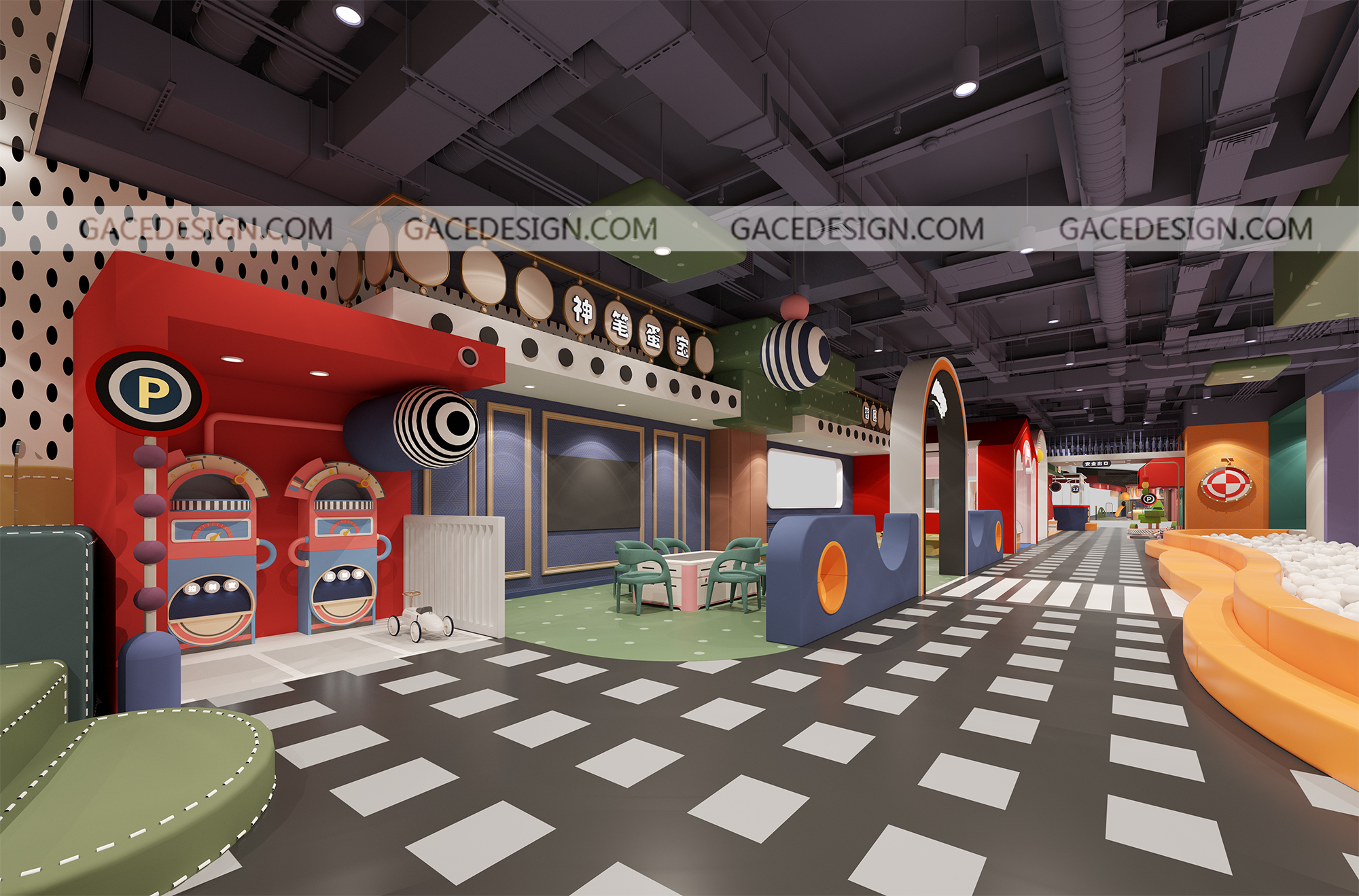 Gace Design集合设计丨米兜欢乐王国——新沙天虹店-9