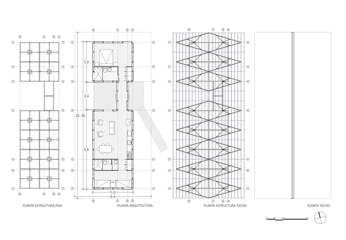 模块化绿色建筑系统丨The Andes House 联盟建筑事务所-5