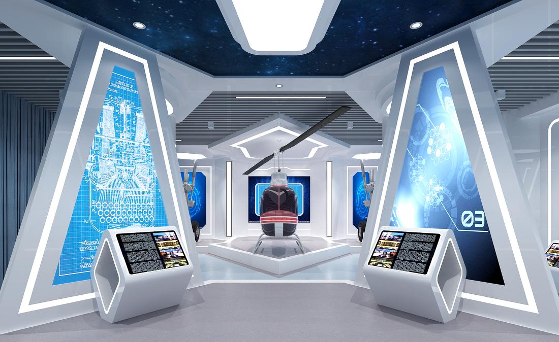 
工大航空学院展厅设计 -1