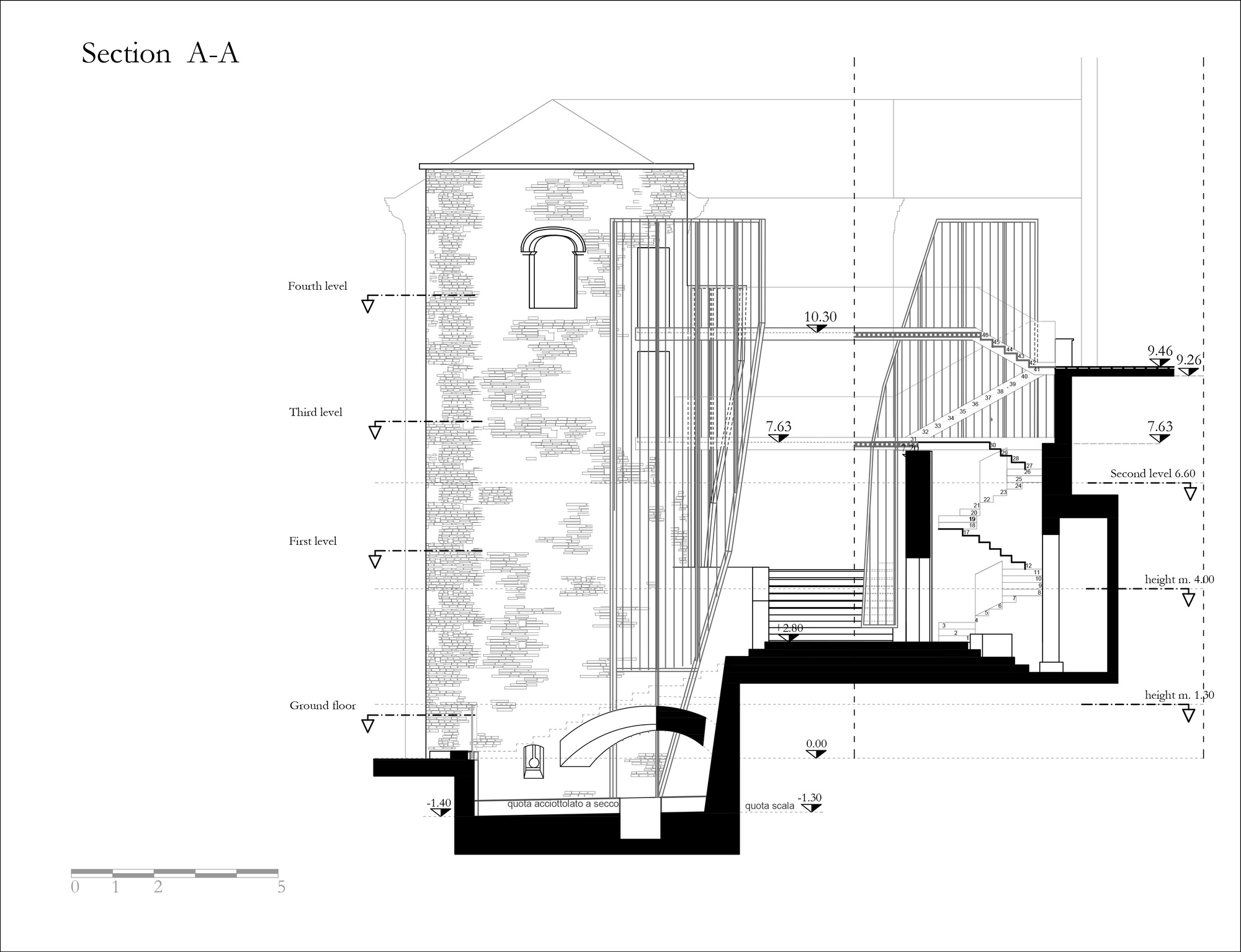 加贝拉门丨意大利丨Rocco Valentini Architecture-16