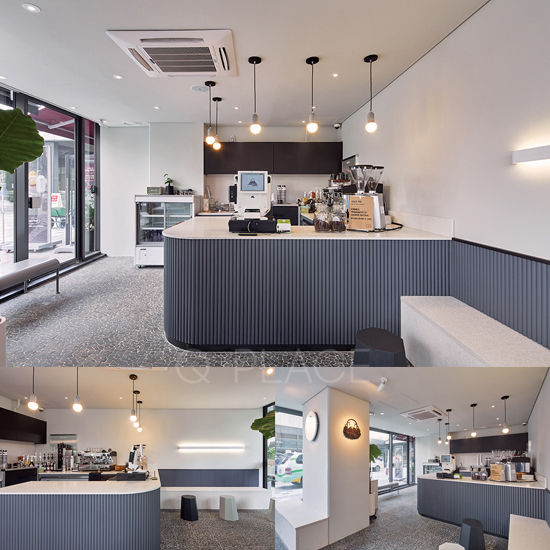 首尔 7 坪咖啡厅，白色空间中的创意设计-1