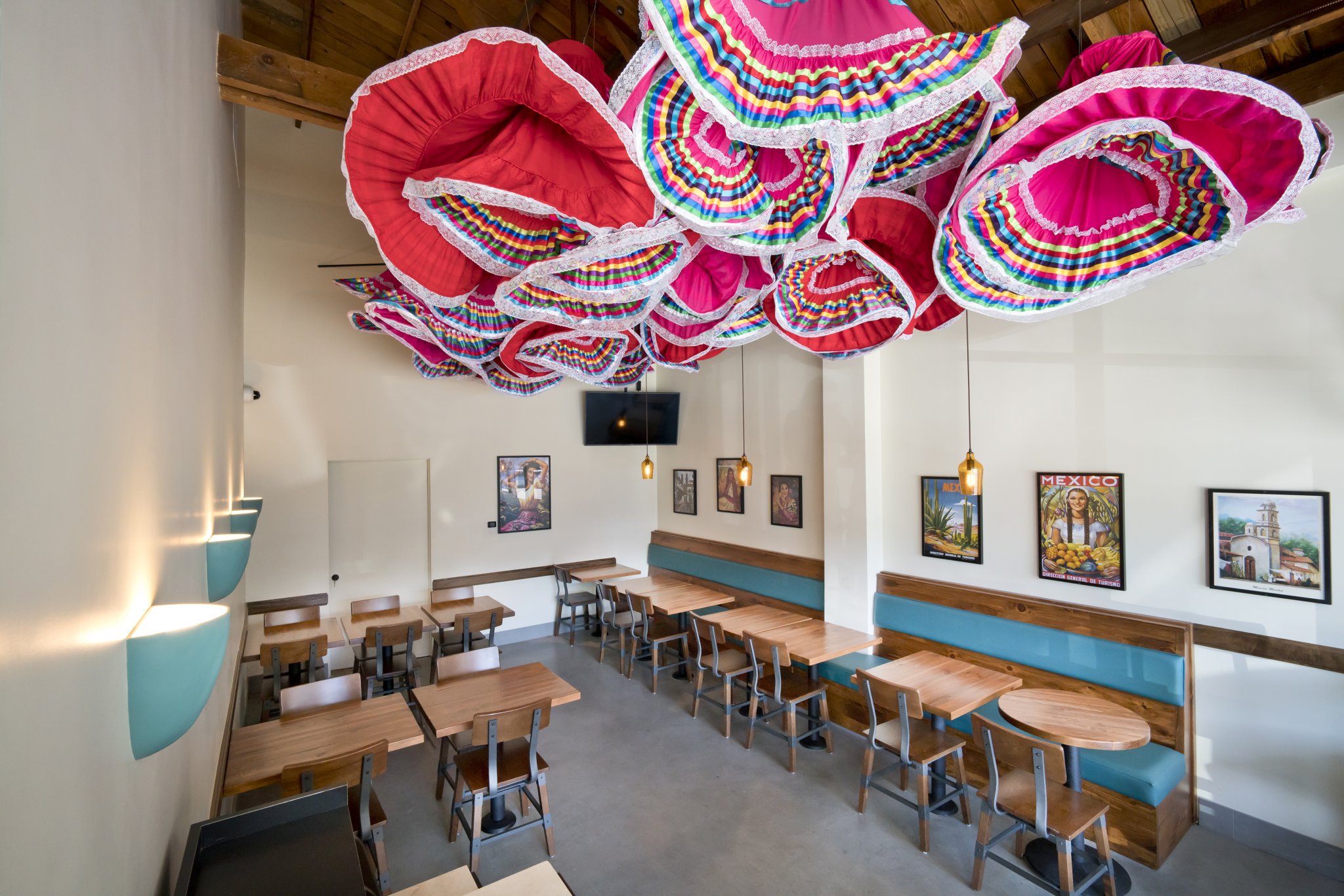 墨西哥风情餐厅设计，传统与现代的完美融合-12