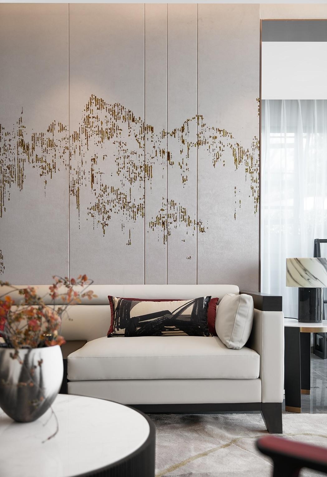 中梁西宁鎏金雲玺样板间丨中国西宁丨几朵设计-10