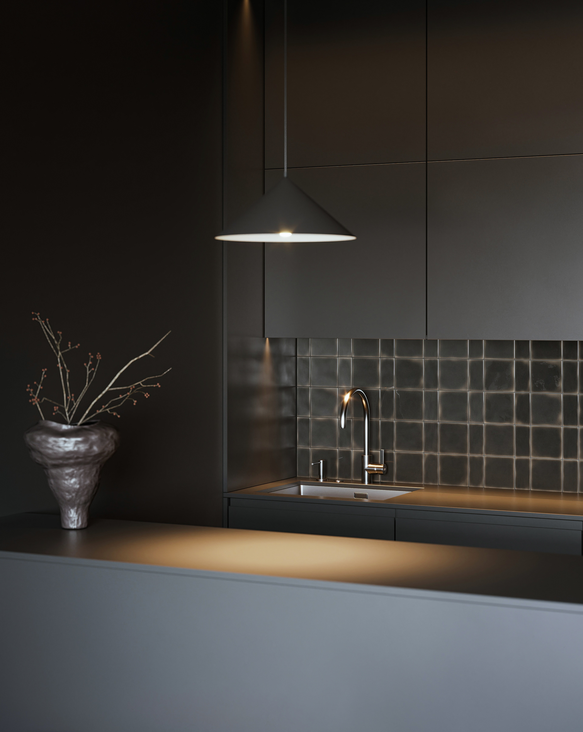 Minimalistic apartment 2025 | 3d visualization + AI-11