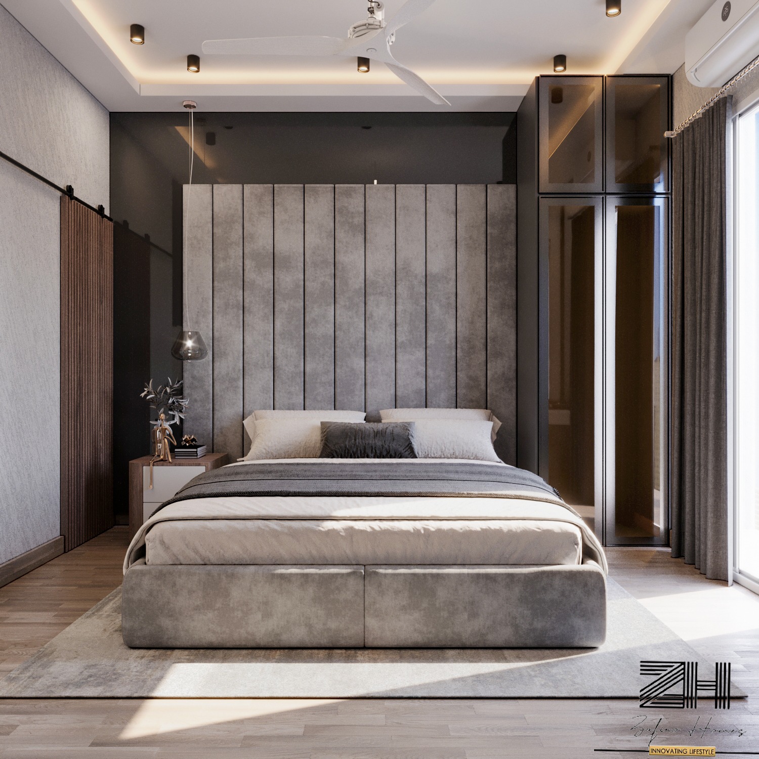 Modern Studio Room Interior Design-0