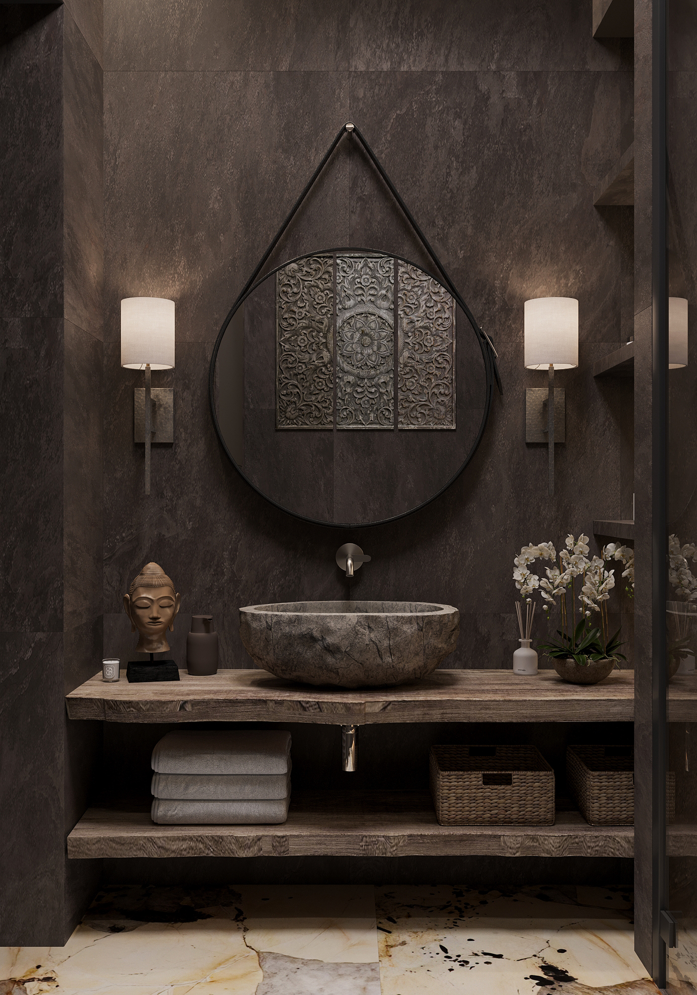 Code name "Bally". Bathroom-1