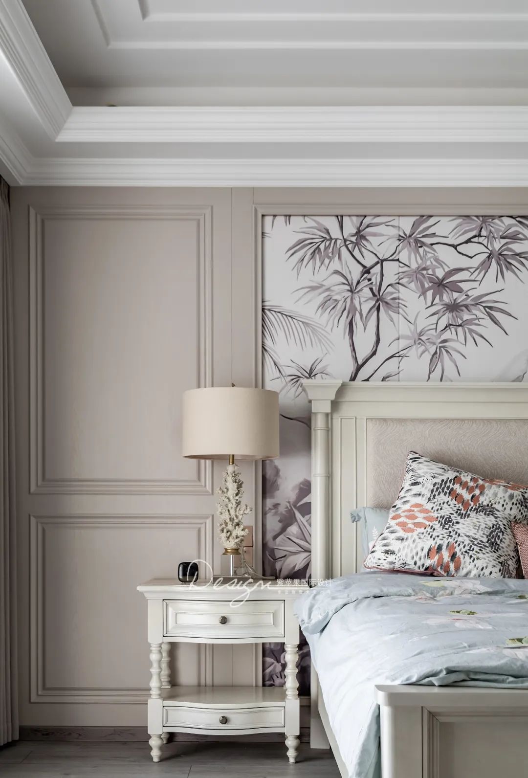 向阳苑 350㎡混搭美式风家居丨紫苹果装饰集团-86