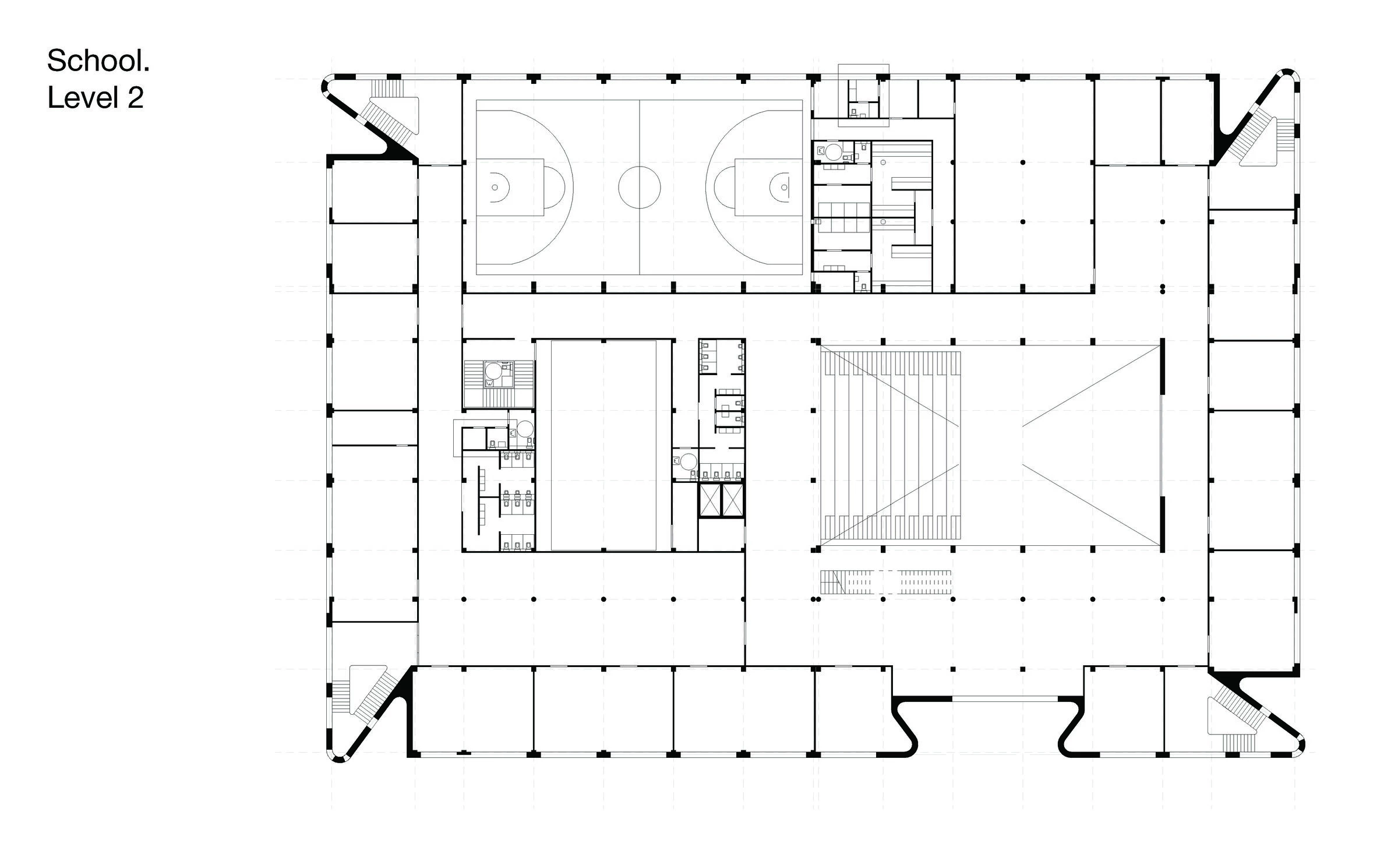 新西伯利亚公立学校丨俄罗斯新西伯利亚丨Brusnika Company,SVESMI-97