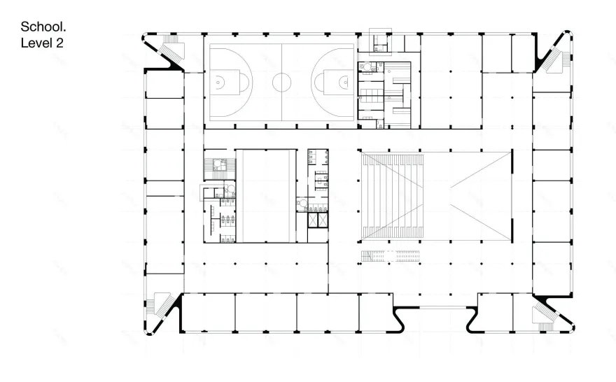 新西伯利亚公立学校丨俄罗斯新西伯利亚丨Brusnika Company,SVESMI-97