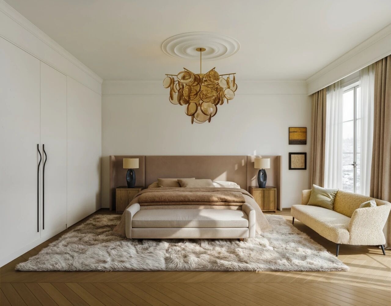 重庆紫檀庄园1300m²曲境别墅丨中国重庆丨美及空间设计-84