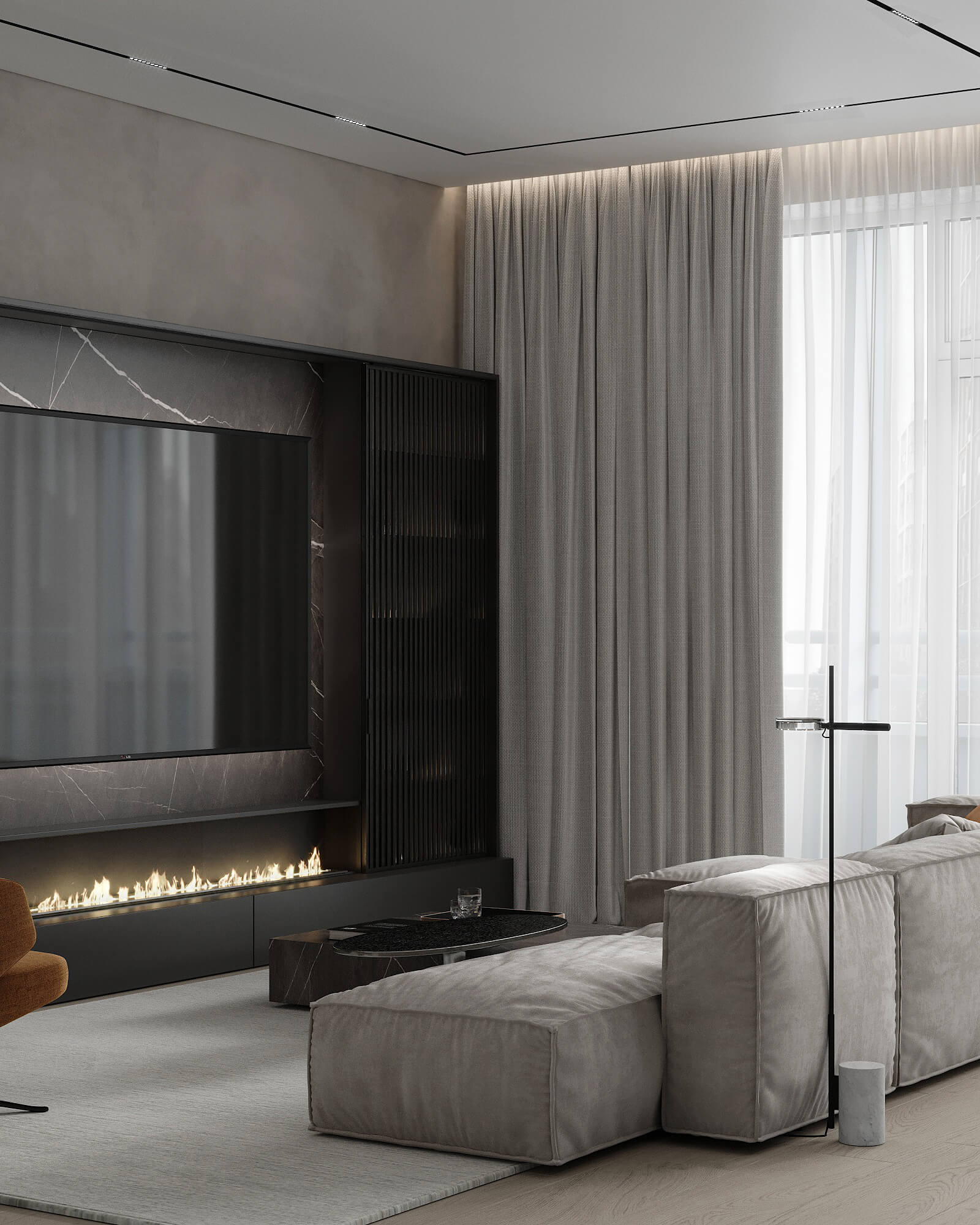 160㎡大平米住宅设计-6