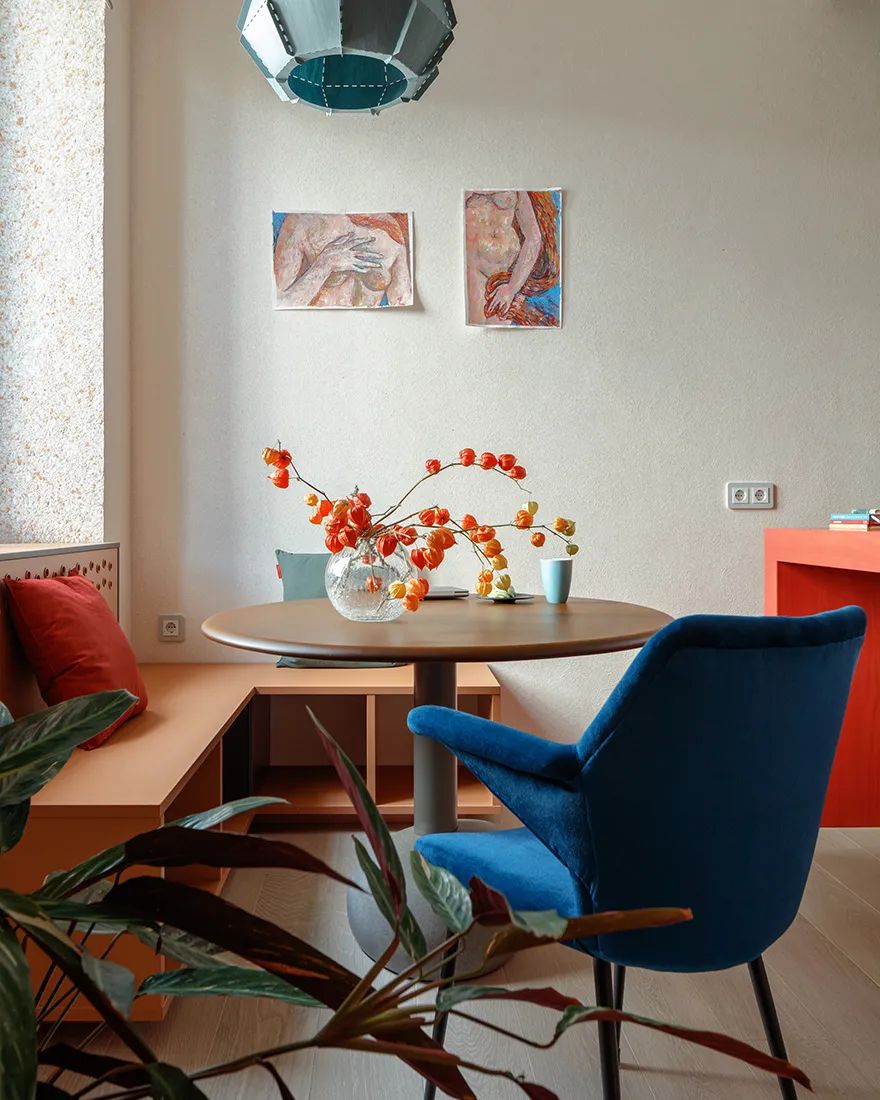 俄罗斯单身公寓设计丨Katya Svanidze-11