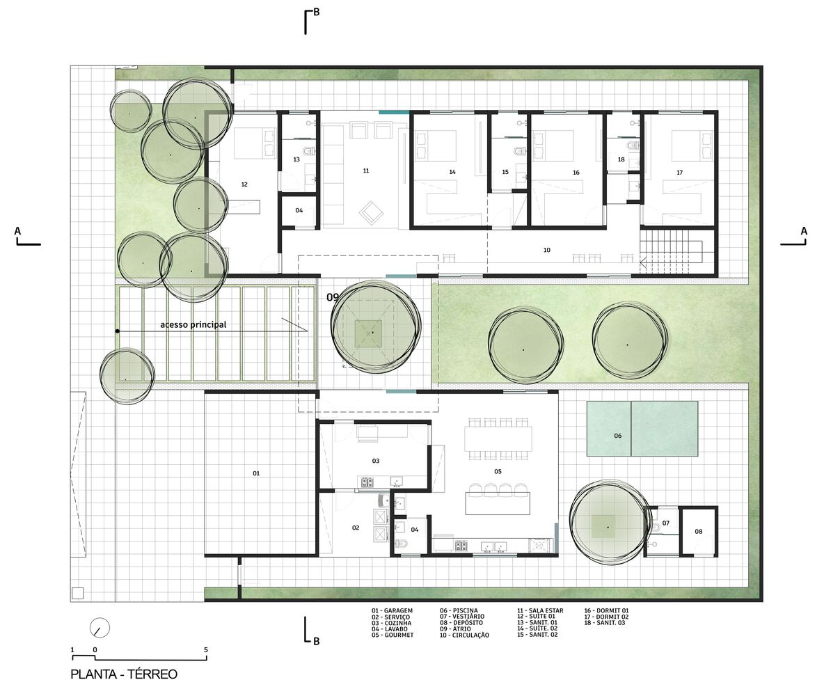 巴西 Birigui 的“G 20 + 19 House”丨Rafael Pinoti Arquitetura-26