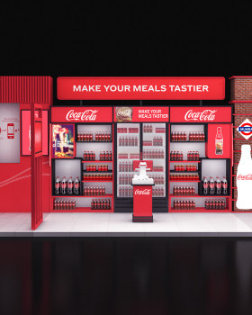 COCACOLA MEALS BOOTH