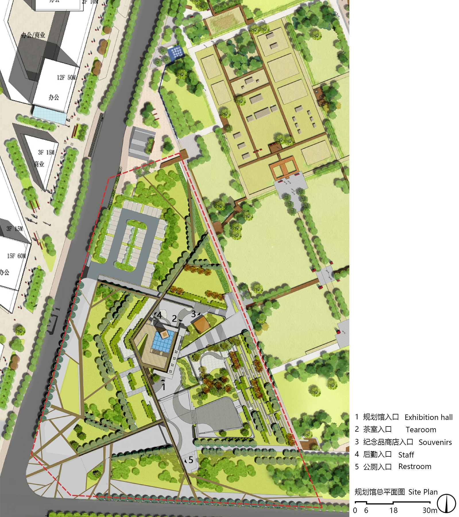 Haidong City Urban Planning Exhibition Hall / CADG-52