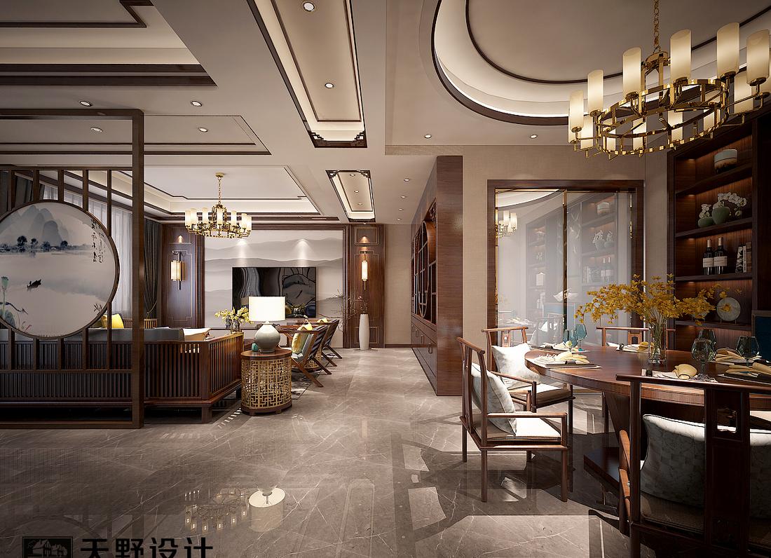 
自建别墅新中式 -0