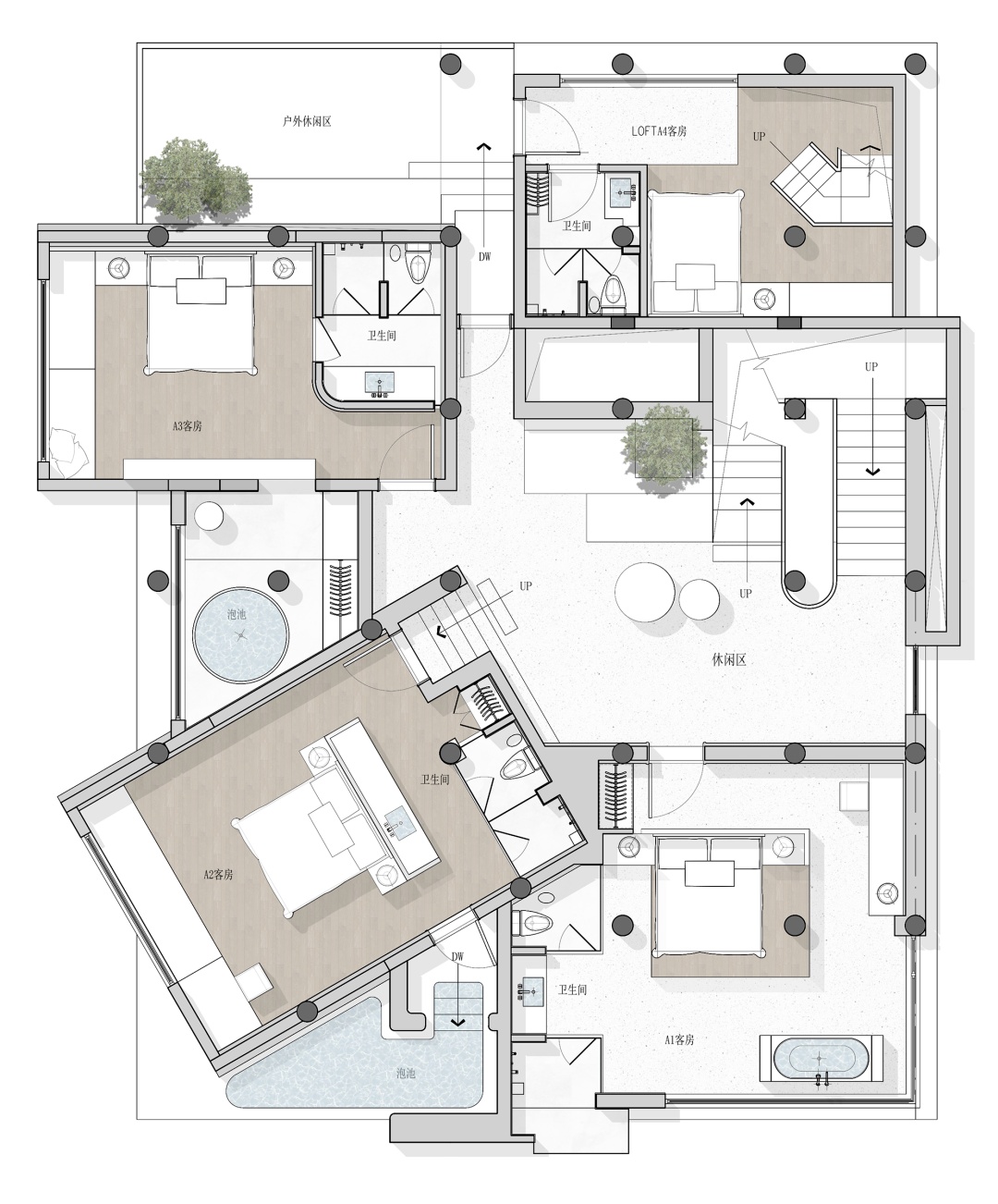 遂昌·米窝设计师酒店丨中国丽水丨杭州时上建筑空间设计事务所-103
