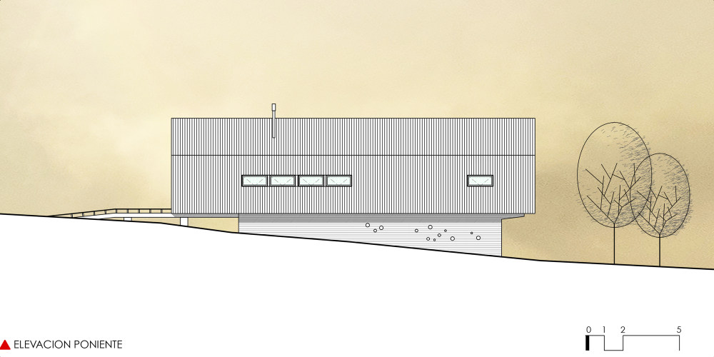 智利 La Trufera 房子 · 旧谷仓的环保再利用-38