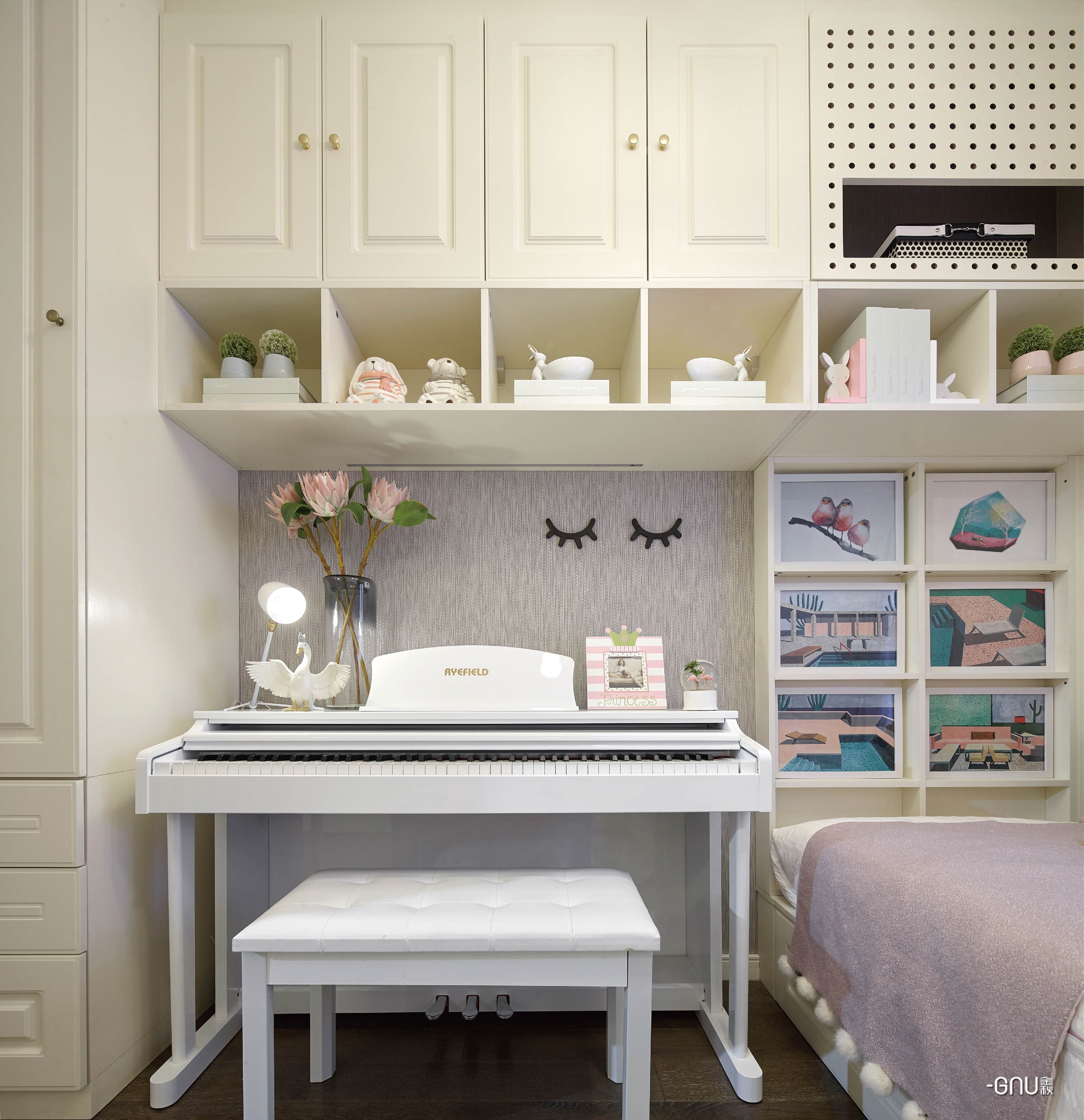 -GNU金秋软装：万科四季松湖 | 释放你心中的罗曼蒂克-23