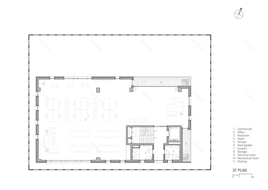 韩国首尔 11 Terrace 办公建筑丨OALab-42