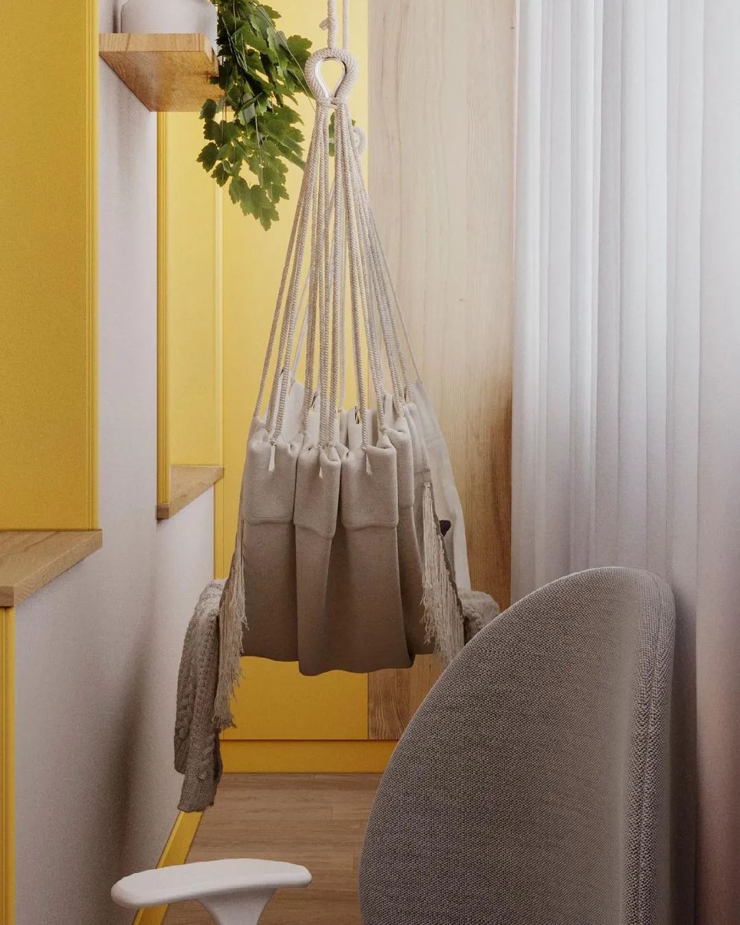 43㎡浪漫色彩小宅丨Ivanova-38