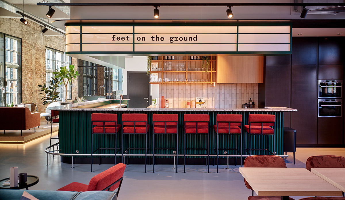 比利时 C-mine 园区 IT 公司共享办公空间设计-3