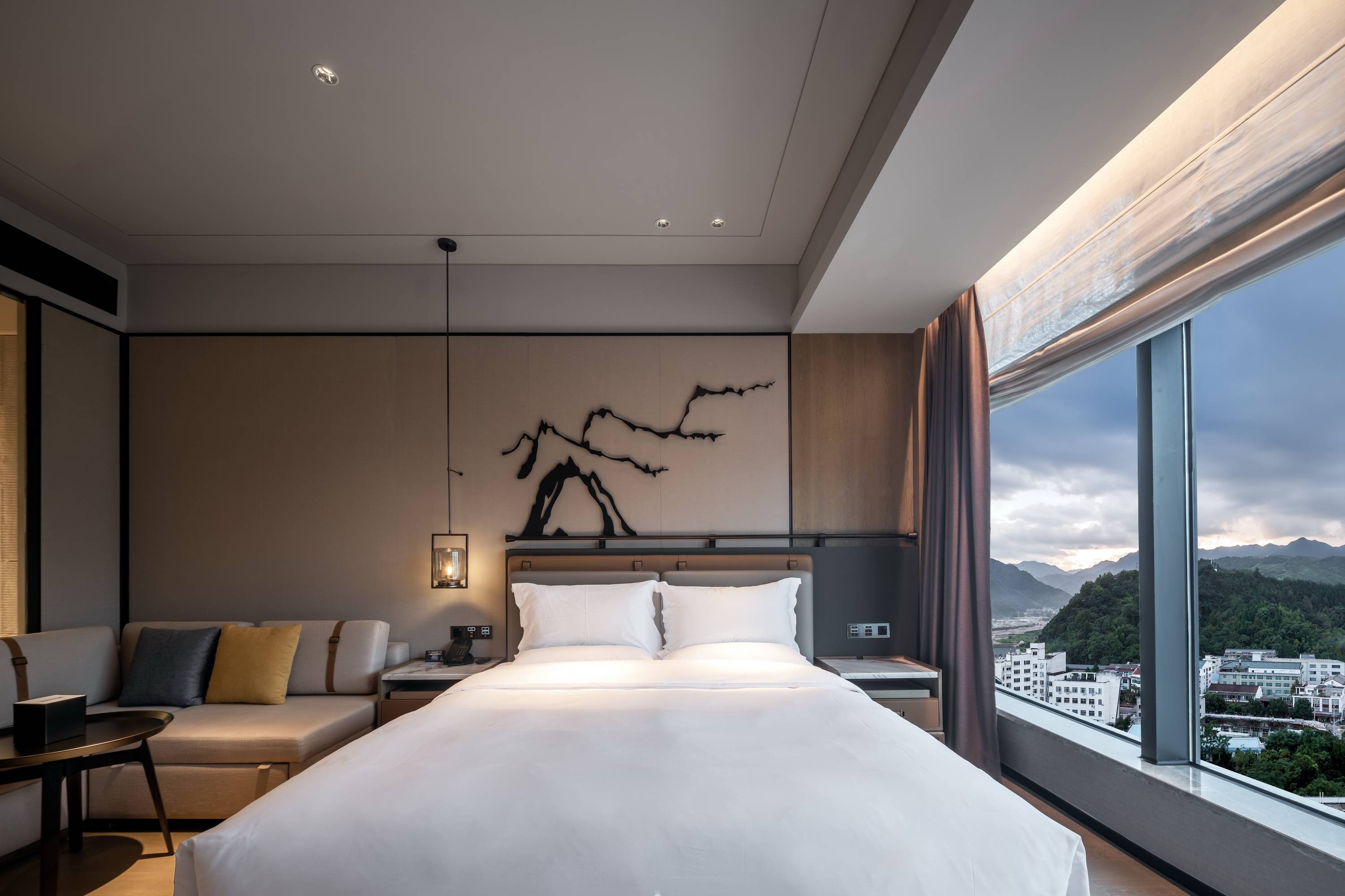 悦境龙仕翔轻奢酒店丨中国台州丨汇格设计-37