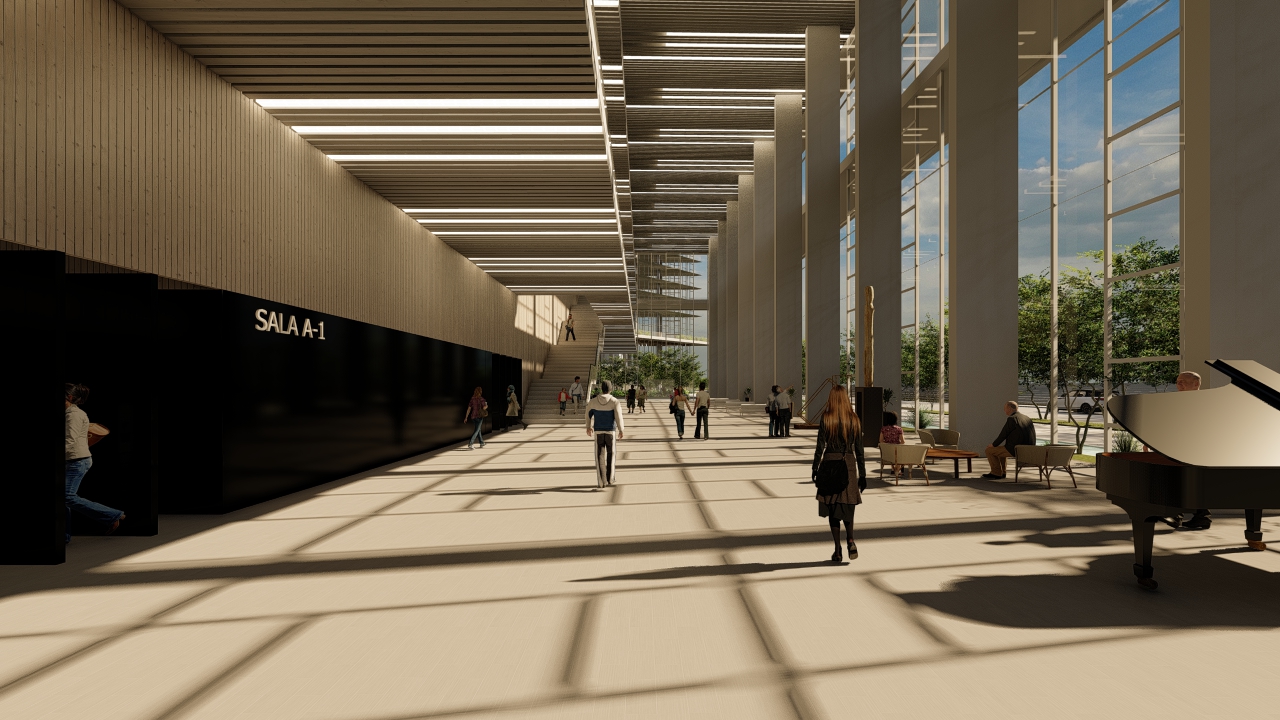 Viviendas en altura con centro social-4