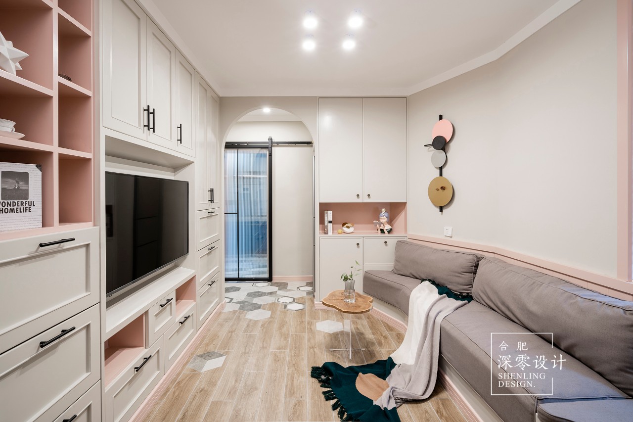 合肥深零设计 | 67㎡两室一厅的北欧简约变身-4