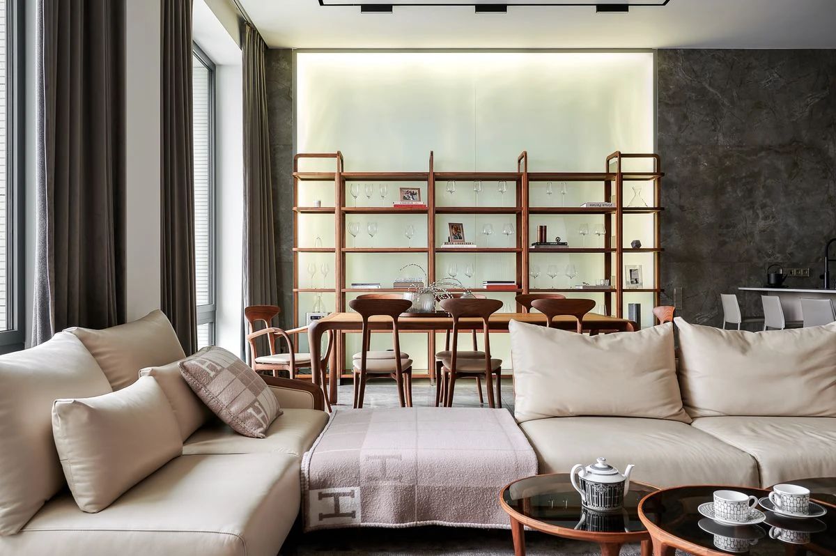 父女俩的 130㎡公寓设计丨Anastasia Senko-11