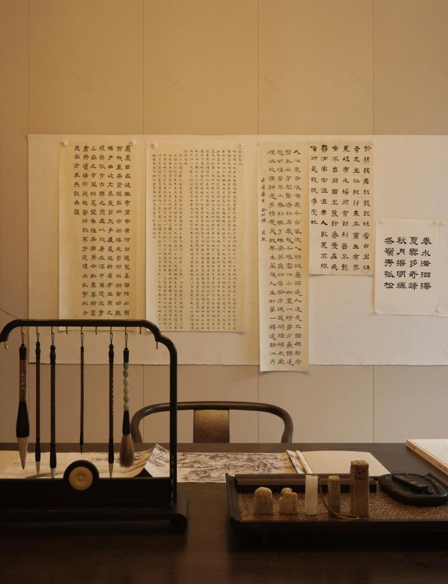 乌镇雅达乌镇临溪苑合院下叠样板间丨中国丨广州大朴艺术设计有限公司-44