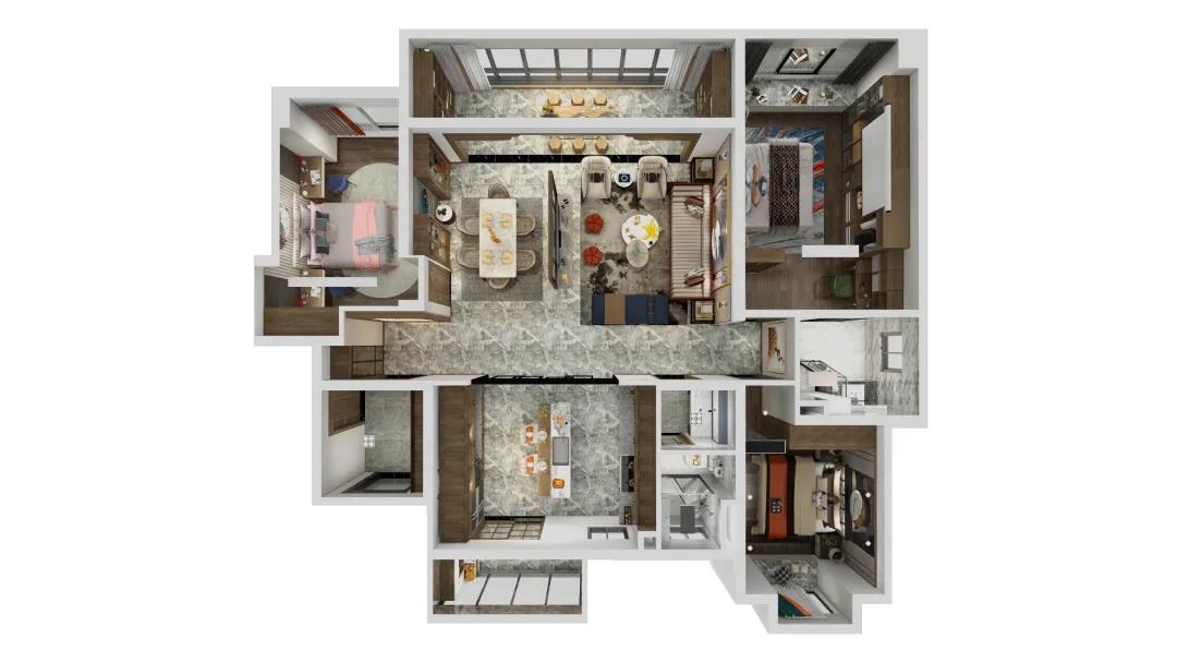 《风筝误梦》新中式设计-7