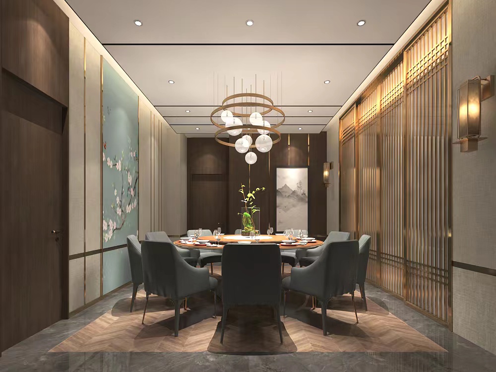 重庆高端火锅店设计丨中国林芝丨术御餐饮空间设计-14