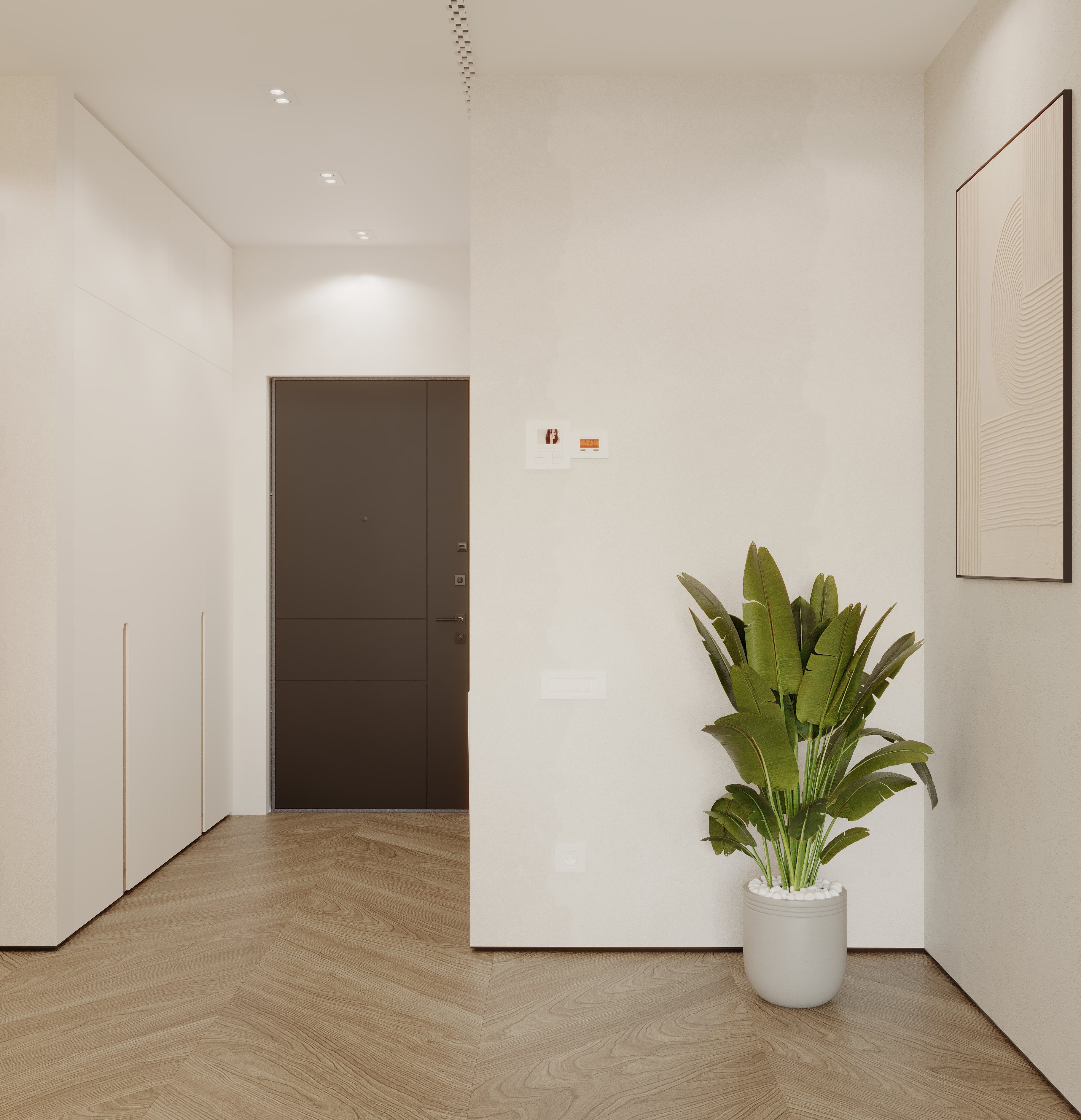 浅色客厅公寓设计丨亚美尼亚丨Zenith studio（设计师Ani Karapetyan）-9