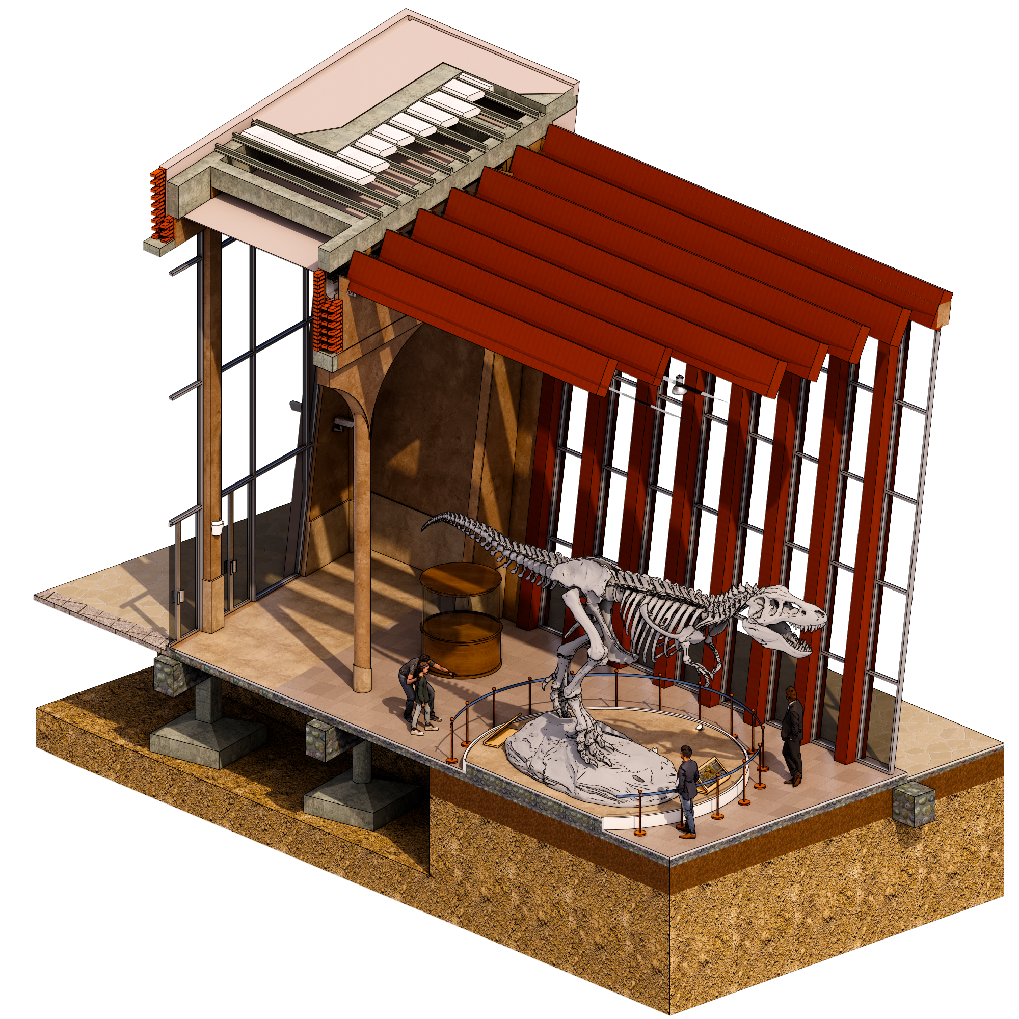 Torotoro 市古生物和洞穴学解释中心丨Eddy Laura Flores-7