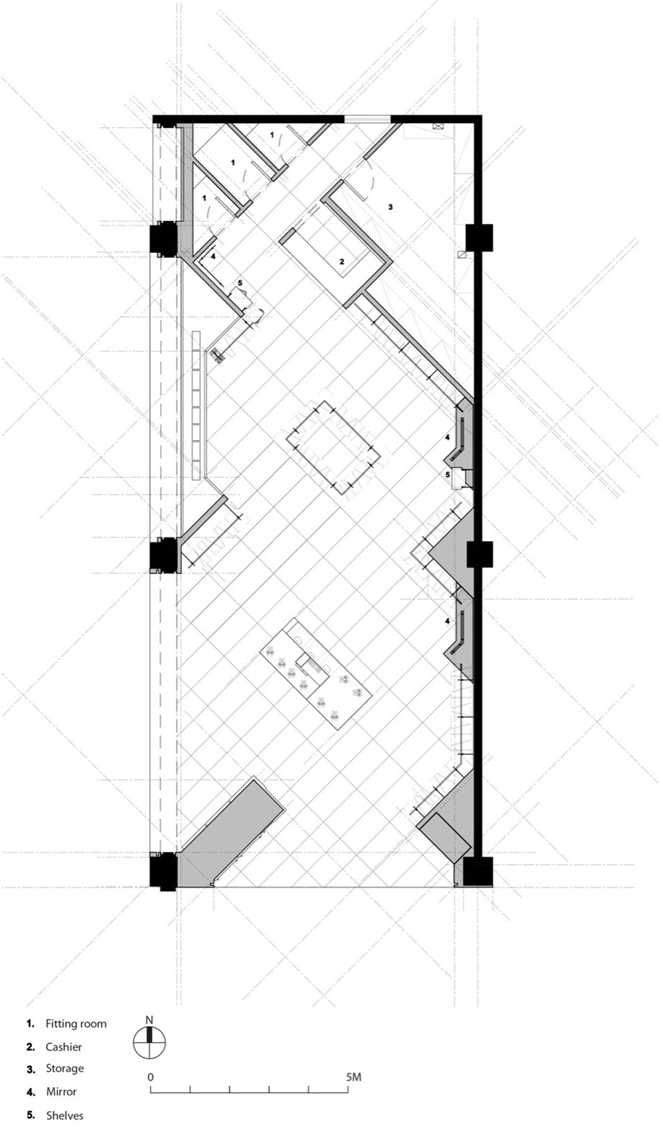 菱形画布·BONELESS 服装店北京一盒分店丨中国北京丨脚本建筑研究室-46