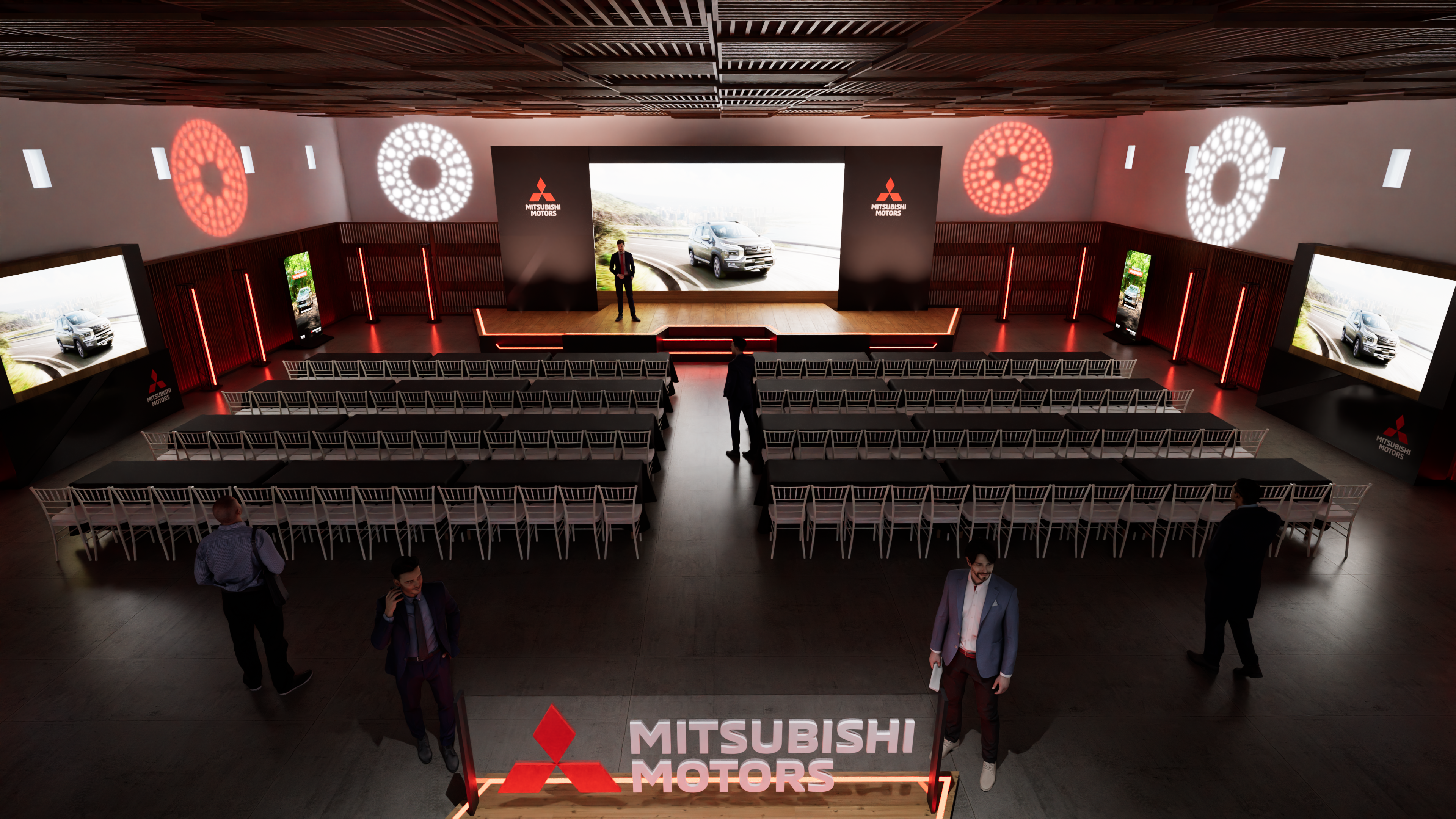 Mitsubishi Kick  Off Meeting场地设计与制作丨墨西哥墨西哥城-6