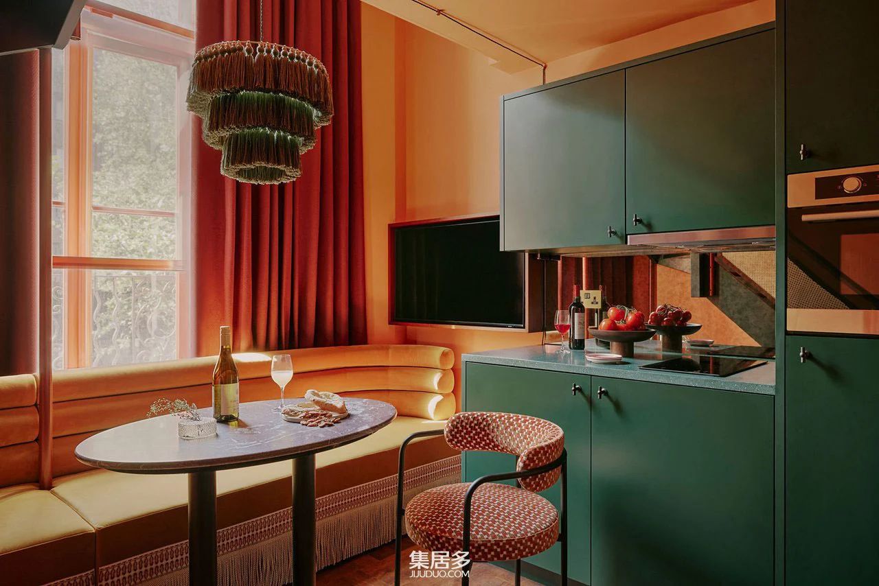 肯辛顿风格的 Ember Locke 酒店丨英国伦敦丨Atelier Ocher-13