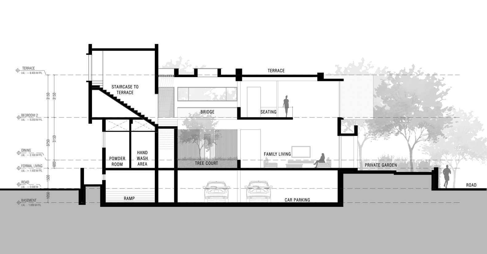 三院住宅 · 现代与传统的和谐共生-55