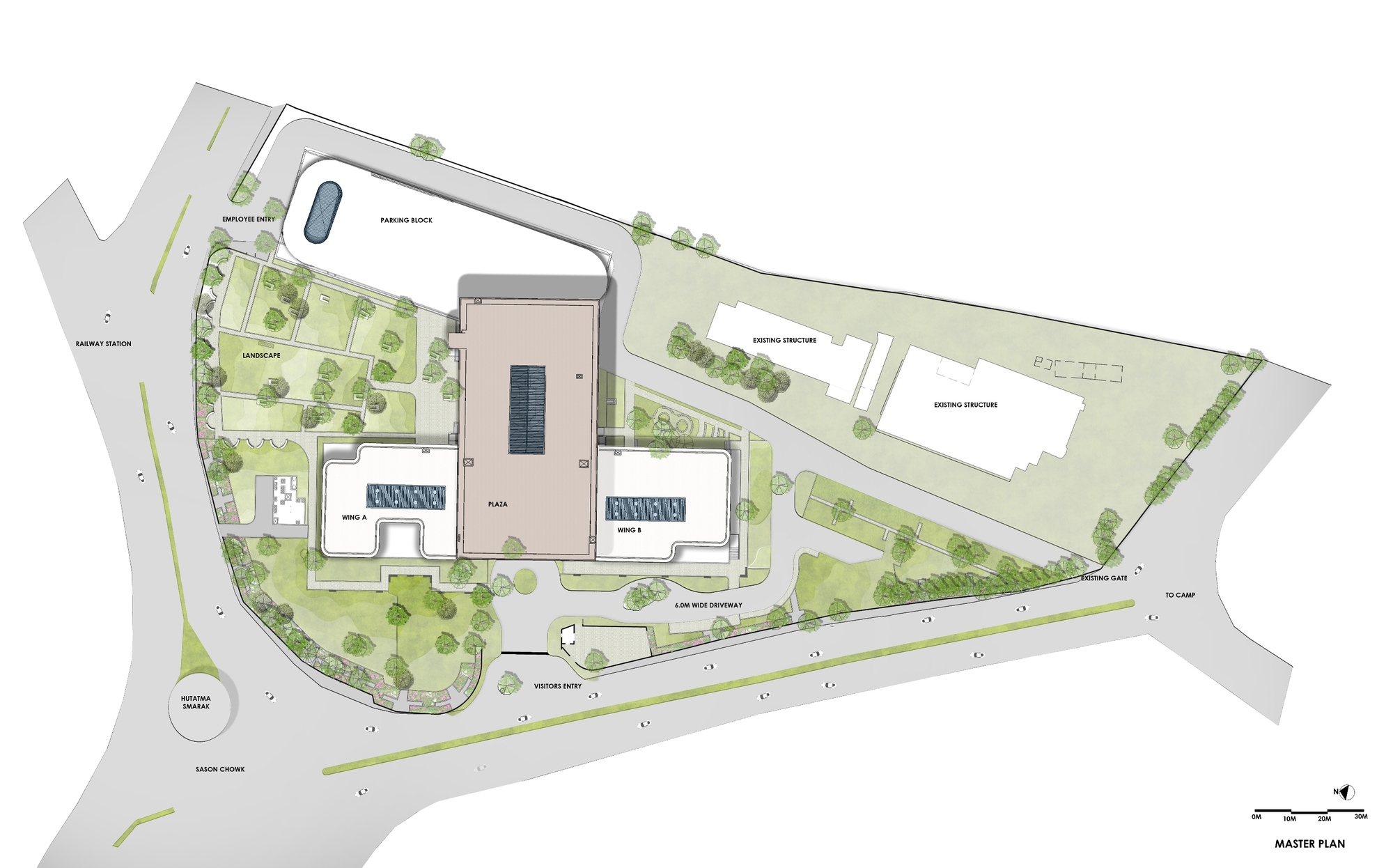 Collector 办公室，取代旧集群的新型办公  Sunil Patil And Associates-21