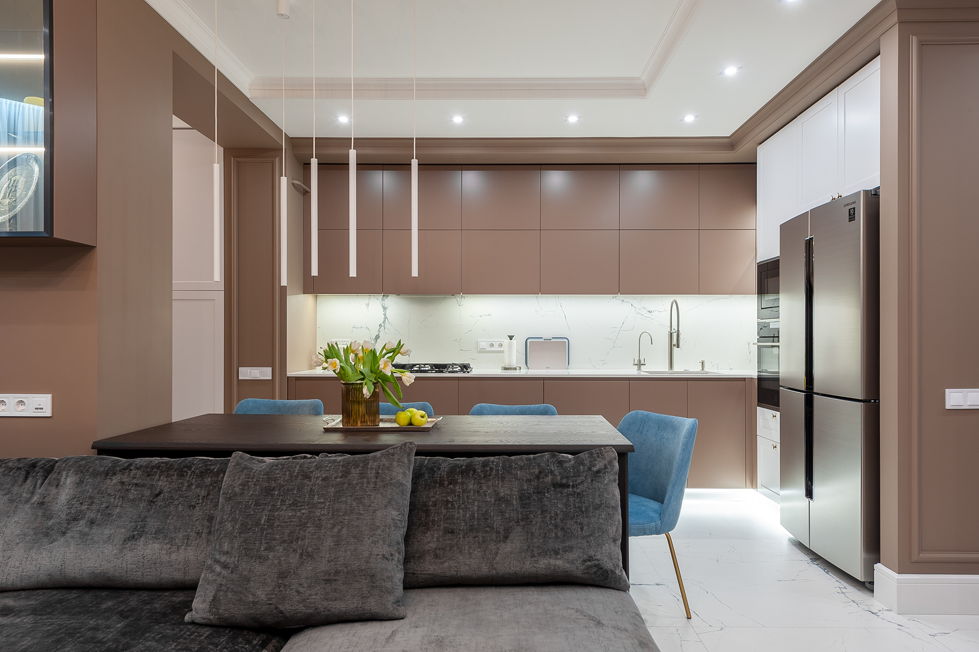 Photography of a two-storey apartment design-8